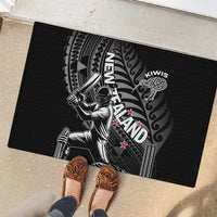 New Zealand Cricket Rubber Doormat Maori Kiwi Black Fern LT01 - Polynesian Pride