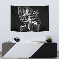 New Zealand Cricket Tapestry Maori Kiwi Black Fern