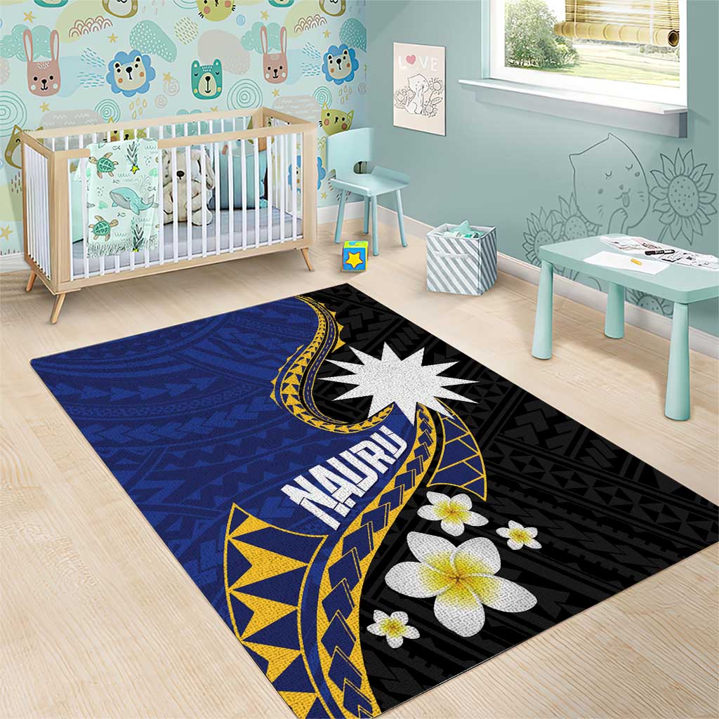 Nauru Area Rug Naoero Proud Plumeria