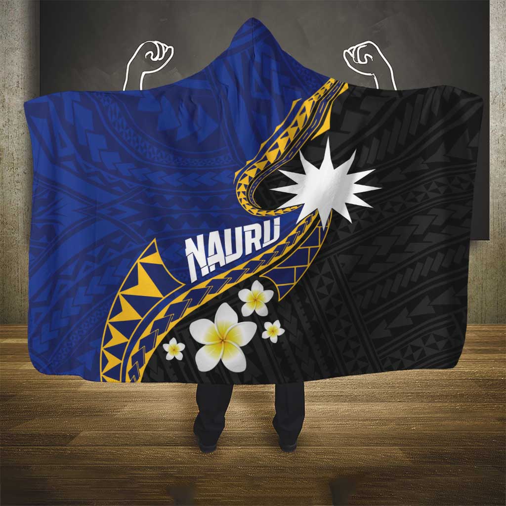 Nauru Hooded Blanket Naoero Proud Plumeria