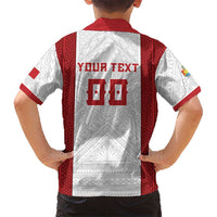 Tonga Rugby Custom Kid Hawaiian Shirt Tonga Sea Eagles Go Champions