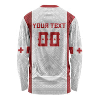 Tonga Rugby Custom Long Sleeve Shirt Tonga Sea Eagles Go Champions