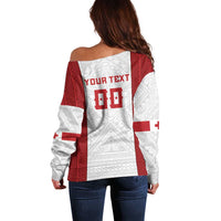Tonga Rugby Custom Off Shoulder Sweater Tonga Sea Eagles Go Champions