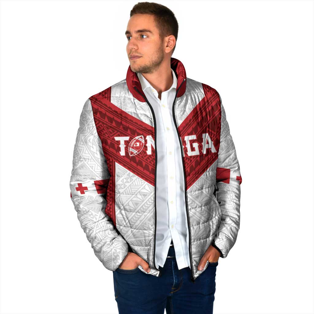 Tonga Rugby Custom Padded Jacket Tonga Sea Eagles Go Champions