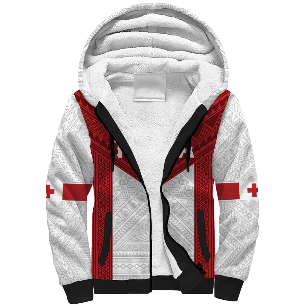 Tonga Rugby Custom Sherpa Hoodie Tonga Sea Eagles Go Champions