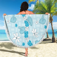 Hawaii Anthurium Tiare Pikake Lei Beach Blanket UliUli Lauhala Art Pattern