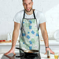 Hawaii Anthurium Tiare Pikake Lei Apron Omaomao Lauhala Art Pattern LT01 - Polynesian Pride