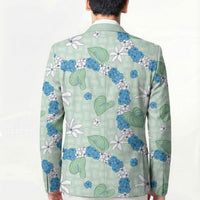 Hawaii Anthurium Tiare Pikake Lei Blazer Omaomao Lauhala Art Pattern LT01 - Polynesian Pride
