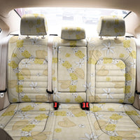 Hawaii Anthurium Tiare Pikake Lei Back Car Seat Cover Melemele Lauhala Art Pattern LT01 - Polynesian Pride