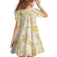 Hawaii Anthurium Tiare Pikake Lei Family Matching Off Shoulder Maxi Dress and Hawaiian Shirt Melemele Lauhala Art Pattern