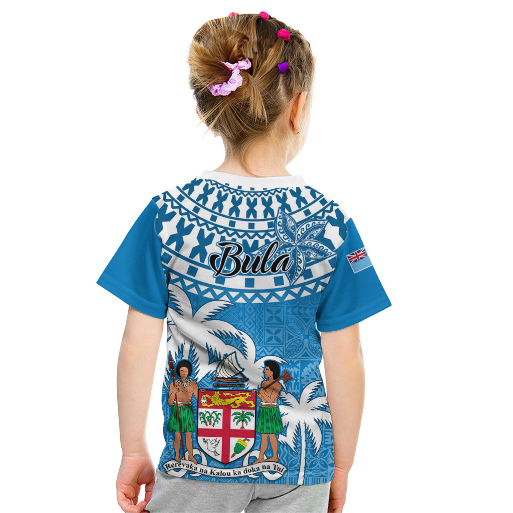 Fiji Kid T Shirt Bula Fijian Tapa Pattern LT01 - Polynesian Pride