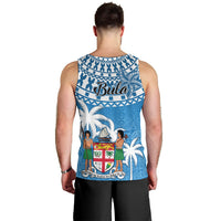 Fiji Men Tank Top Bula Fijian Tapa Pattern LT01 - Polynesian Pride