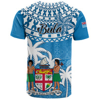 Fiji T Shirt Bula Fijian Tapa Pattern LT01 - Polynesian Pride