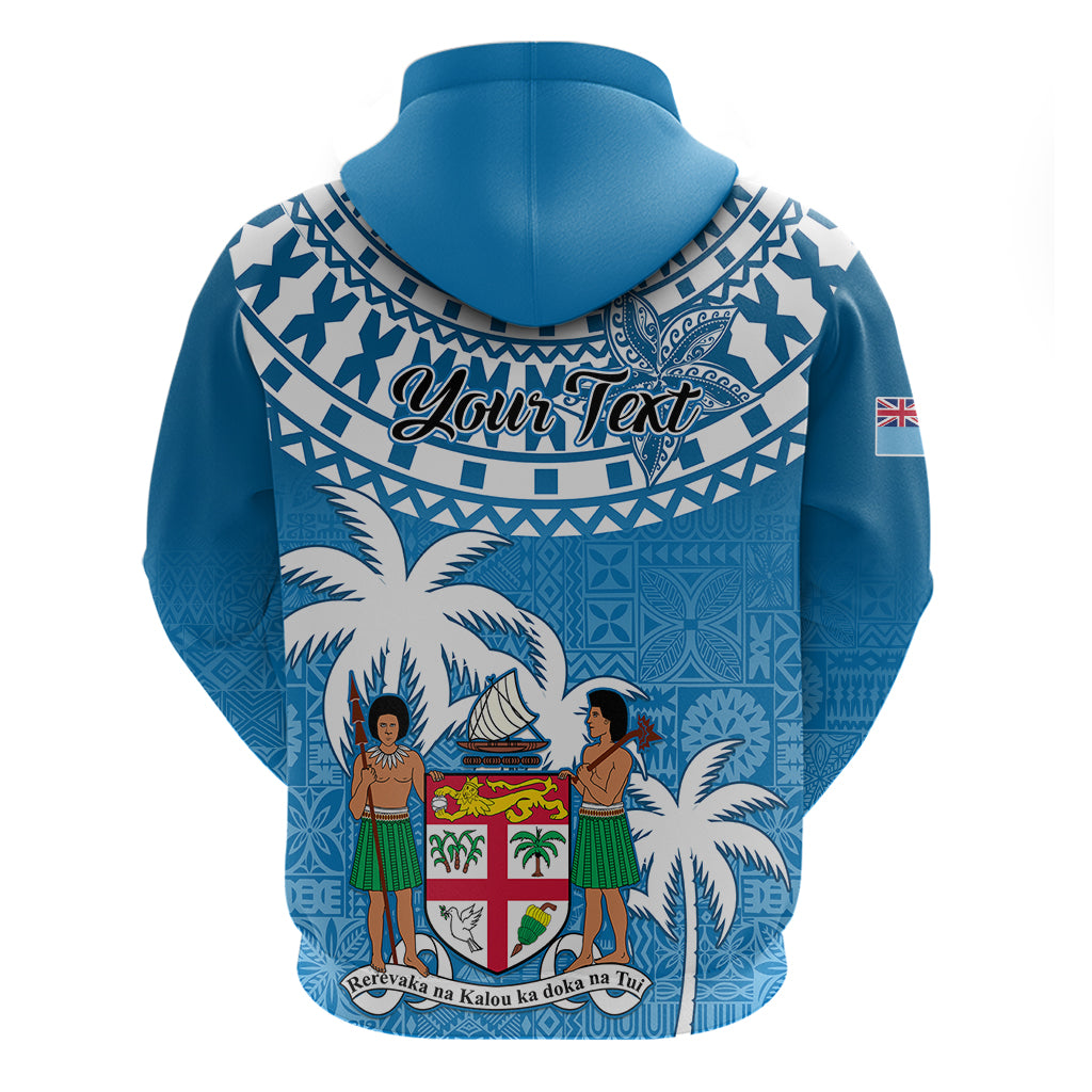 Personalised Fiji Hoodie Bula Fijian Tapa Pattern LT01 - Polynesian Pride