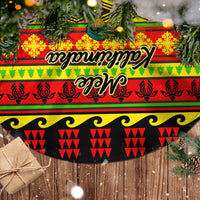 Hawaii Christmas Tree Skirt Hawaiian Quilt Pattern Reggae Version LT01 - Polynesian Pride