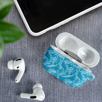 Tahiti Ninamu Tiare Floral AirPods Case Monstera Palm Tropical Leaves - Polynesian Pride