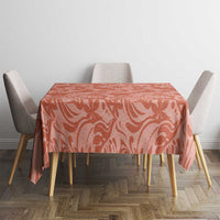 Tahiti Puatou Tiare Floral Tablecloth Monstera Palm Tropical Leaves - Polynesian Pride
