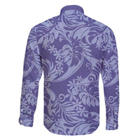 Tahiti Vareau Tiare Floral Family Matching Mermaid Dress and Hawaiian Shirt Monstera Palm Tropical Leaves - Polynesian Pride