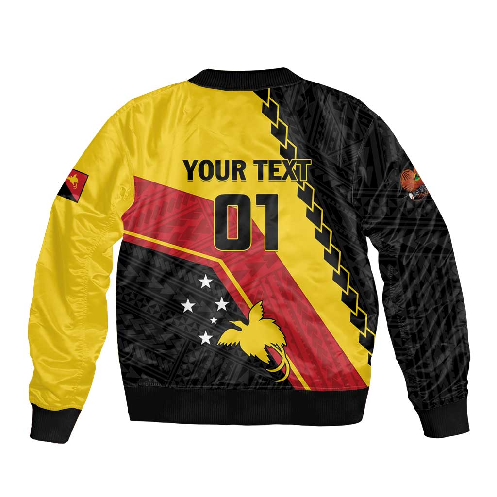 Custom PNG Bomber Jacket The Kumuls Are On A Roll LT01 - Polynesian Pride