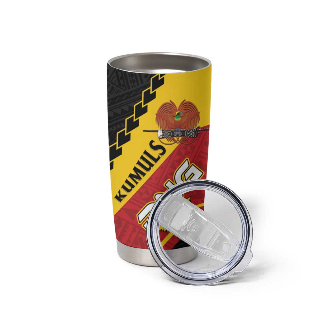Custom PNG Rugby Tumbler Cup The Kumuls Are On A Roll