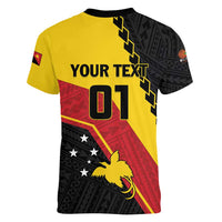 Custom PNG Women V-Neck T-Shirt The Kumuls Are On A Roll