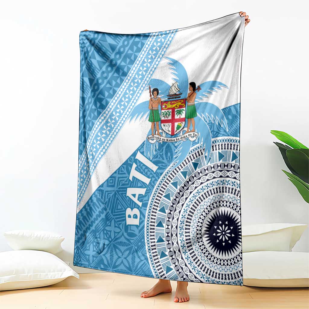 Fiji Rugby Bati Blanket Tapa Pattern