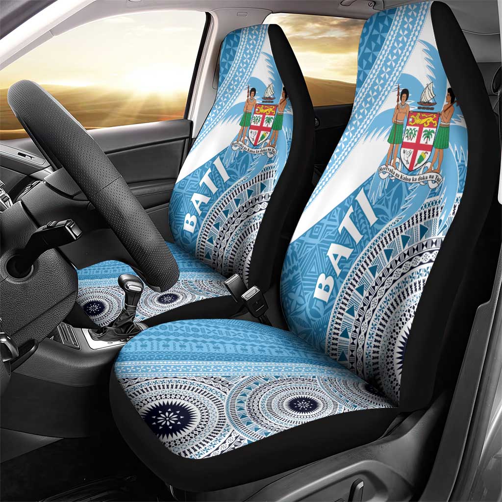 Fiji Rugby Bati Car Seat Cover Tapa Pattern