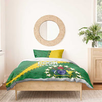 Cook Islands Rugby Kukis Bedding Set Circle Stars
