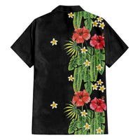 Hawaiian Hibiscus Plumeria Hawaiian Shirt Tropical Leaves LT01 - Polynesian Pride