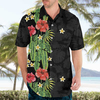 Hawaiian Hibiscus Plumeria Hawaiian Shirt Tropical Leaves LT01 - Polynesian Pride