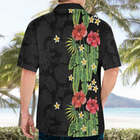 Hawaiian Hibiscus Plumeria Hawaiian Shirt Tropical Leaves LT01 - Polynesian Pride