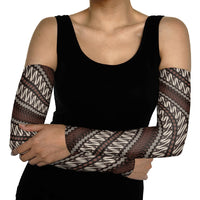 Yogyakarta Parang Batik Motifs Arm Sleeves Indonesian Traditional Pattern