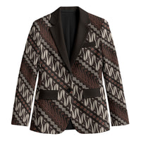 Yogyakarta Parang Batik Motifs Blazer Indonesian Traditional Pattern