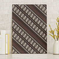 Yogyakarta Parang Batik Motifs Canvas Wall Art Indonesian Traditional Pattern