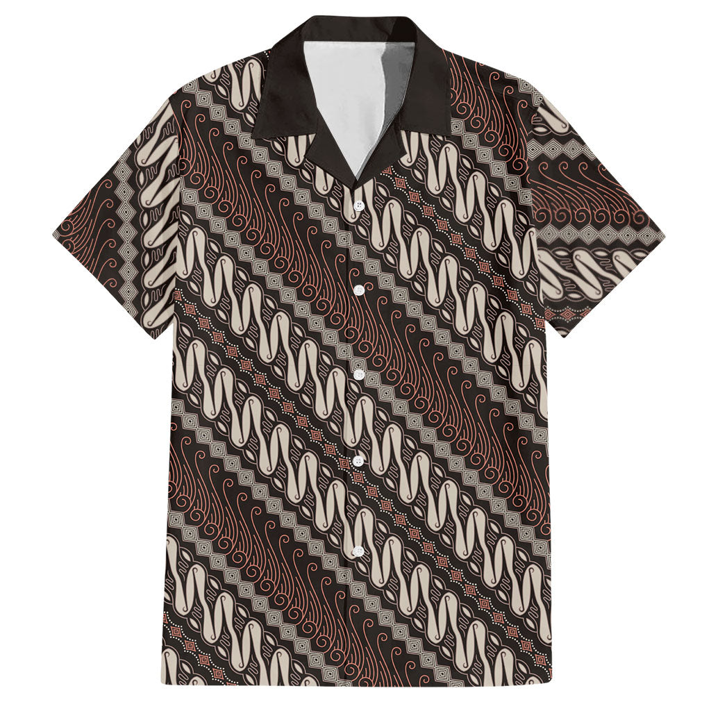 Yogyakarta Parang Batik Motifs Hawaiian Shirt Indonesian Traditional Pattern