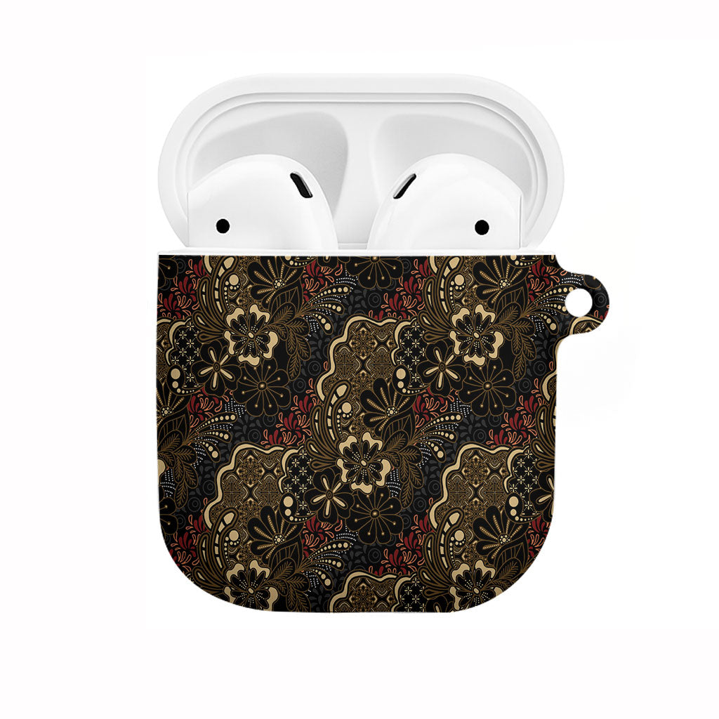 Batik Sekar Jagad AirPods Case Indonesian Traditional Pattern