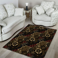 Batik Sekar Jagad Area Rug Indonesian Traditional Pattern