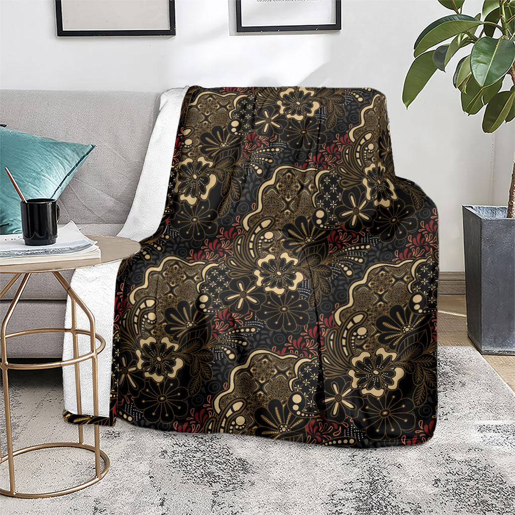 Batik Sekar Jagad Blanket Indonesian Traditional Pattern
