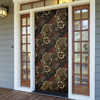 Batik Sekar Jagad Door Cover Indonesian Traditional Pattern