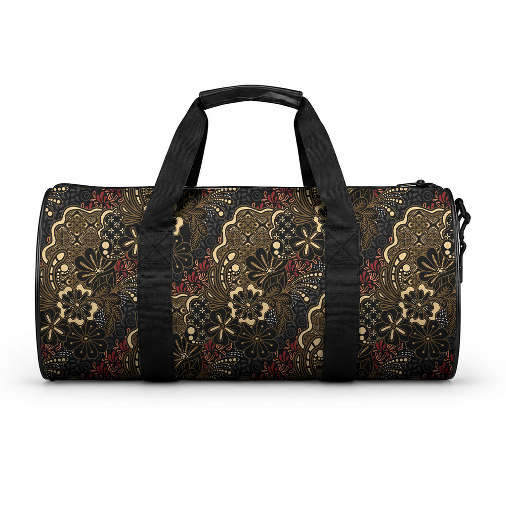 Batik Sekar Jagad Duffle Bag Indonesian Traditional Pattern
