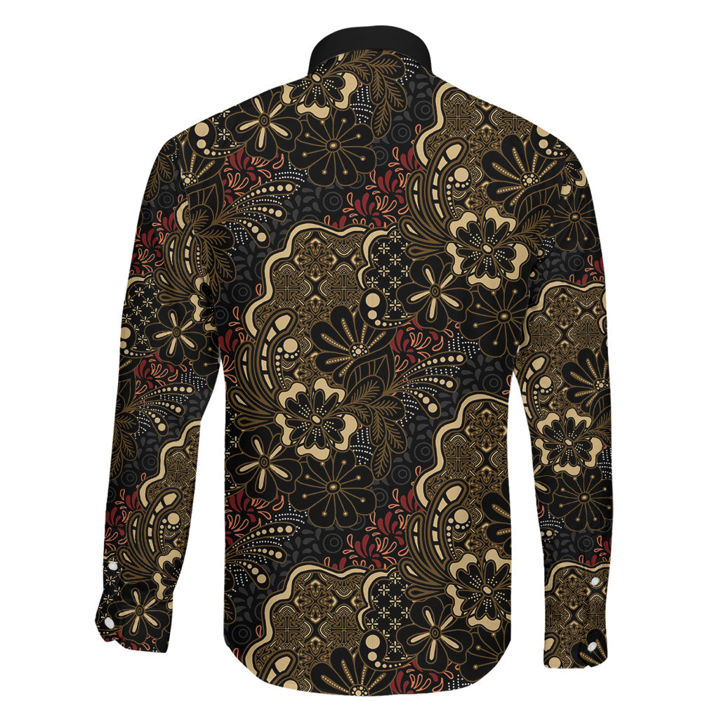 Batik Sekar Jagad Family Matching Puletasi and Hawaiian Shirt Indonesian Traditional Pattern