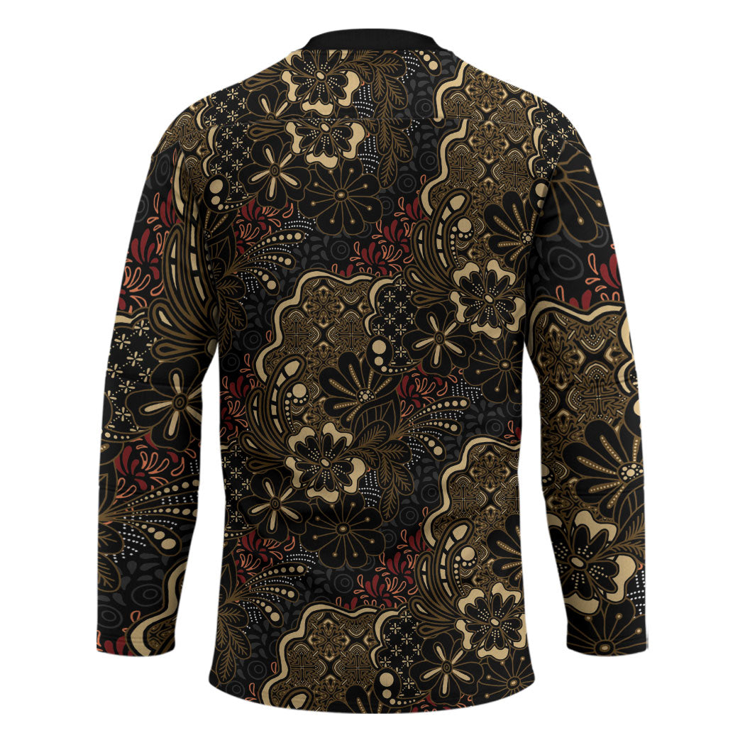Batik Sekar Jagad Hockey Jersey Indonesian Traditional Pattern