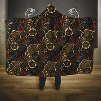 Batik Sekar Jagad Hooded Blanket Indonesian Traditional Pattern