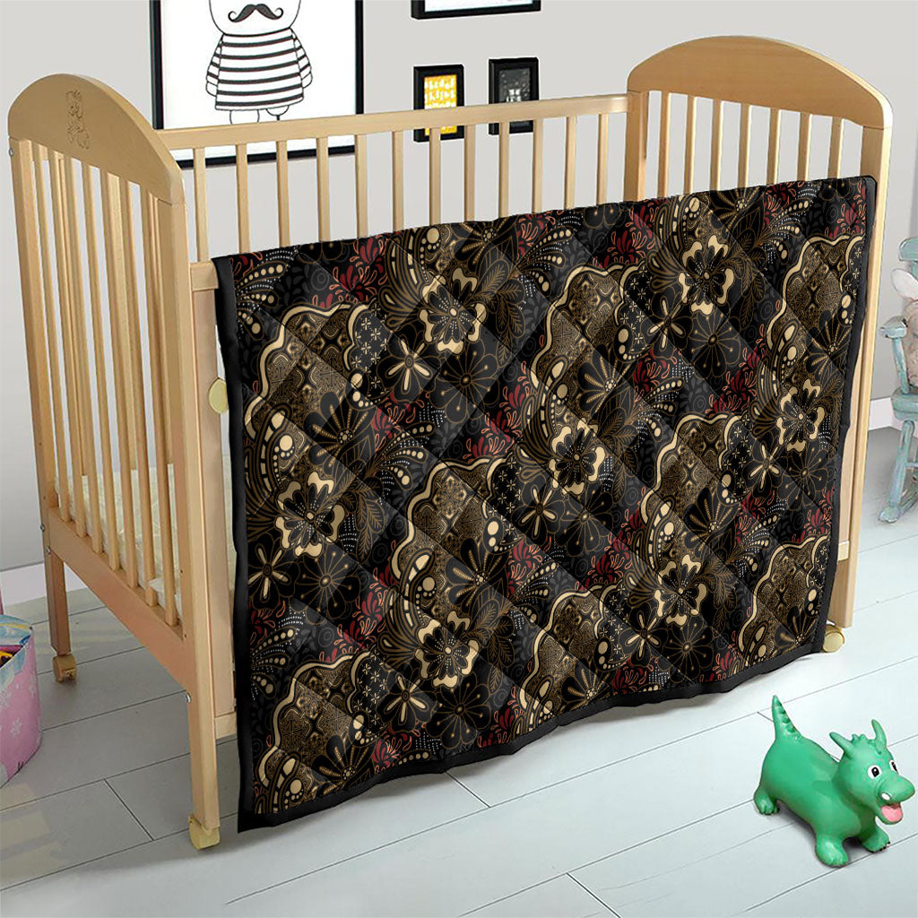 Batik Sekar Jagad Quilt Indonesian Traditional Pattern