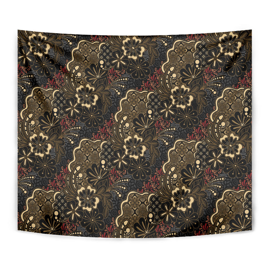 Batik Sekar Jagad Tapestry Indonesian Traditional Pattern