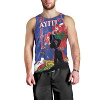 Personalised Haiti Le Marron Inconnu Men Tank Top Dashiki Mix Polynesian Pattern