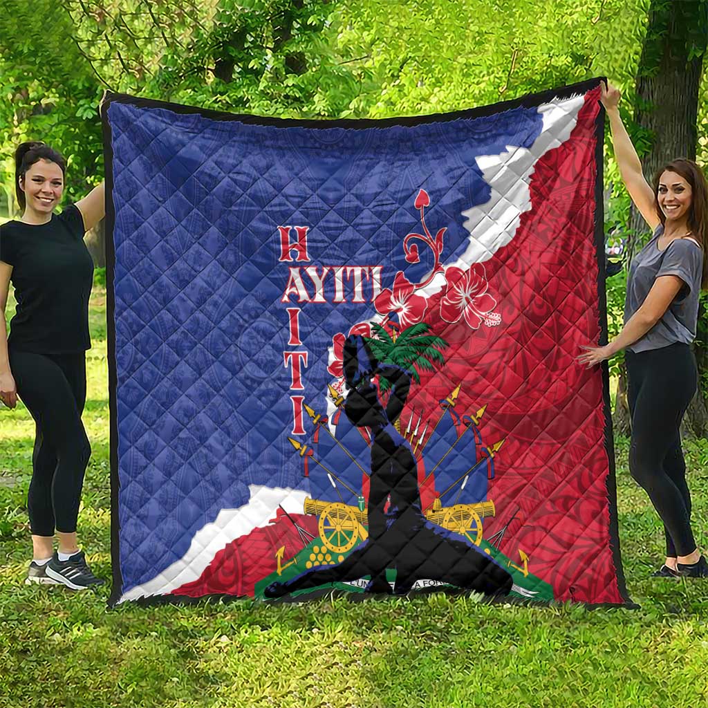 Haiti Le Marron Inconnu Quilt Dashiki Mix Polynesian Pattern LT01 - Polynesian Pride