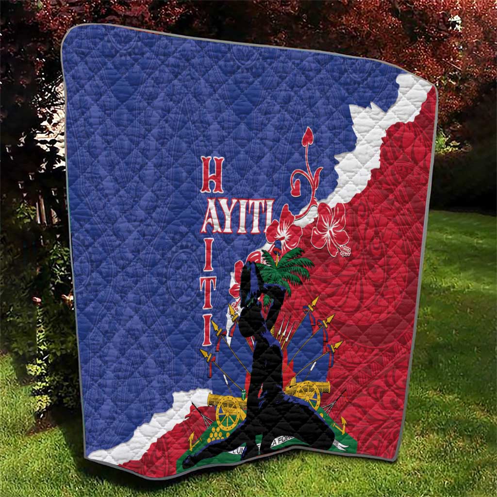 Haiti Le Marron Inconnu Quilt Dashiki Mix Polynesian Pattern LT01 - Polynesian Pride