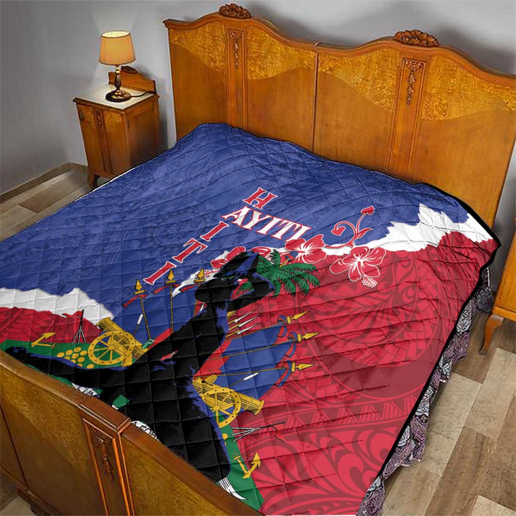 Haiti Le Marron Inconnu Quilt Dashiki Mix Polynesian Pattern LT01 - Polynesian Pride