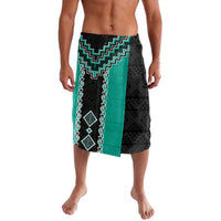 Teal Niho Taniwha Mix Poutama Lavalava Unique Taniko Aotearoa